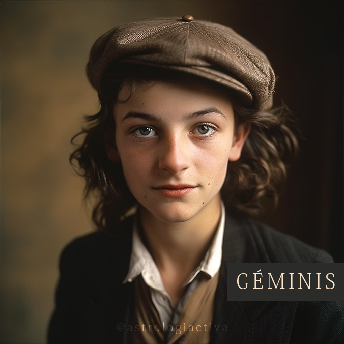 AstrologIA retratos físicos por signo zodiacal GEMINIS