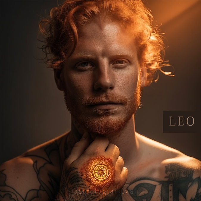 AstrologIA retratos físicos por signo zodiacal LEO